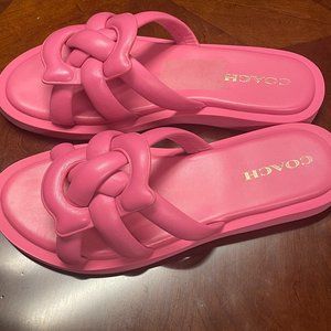 Coach "Bubble" slides